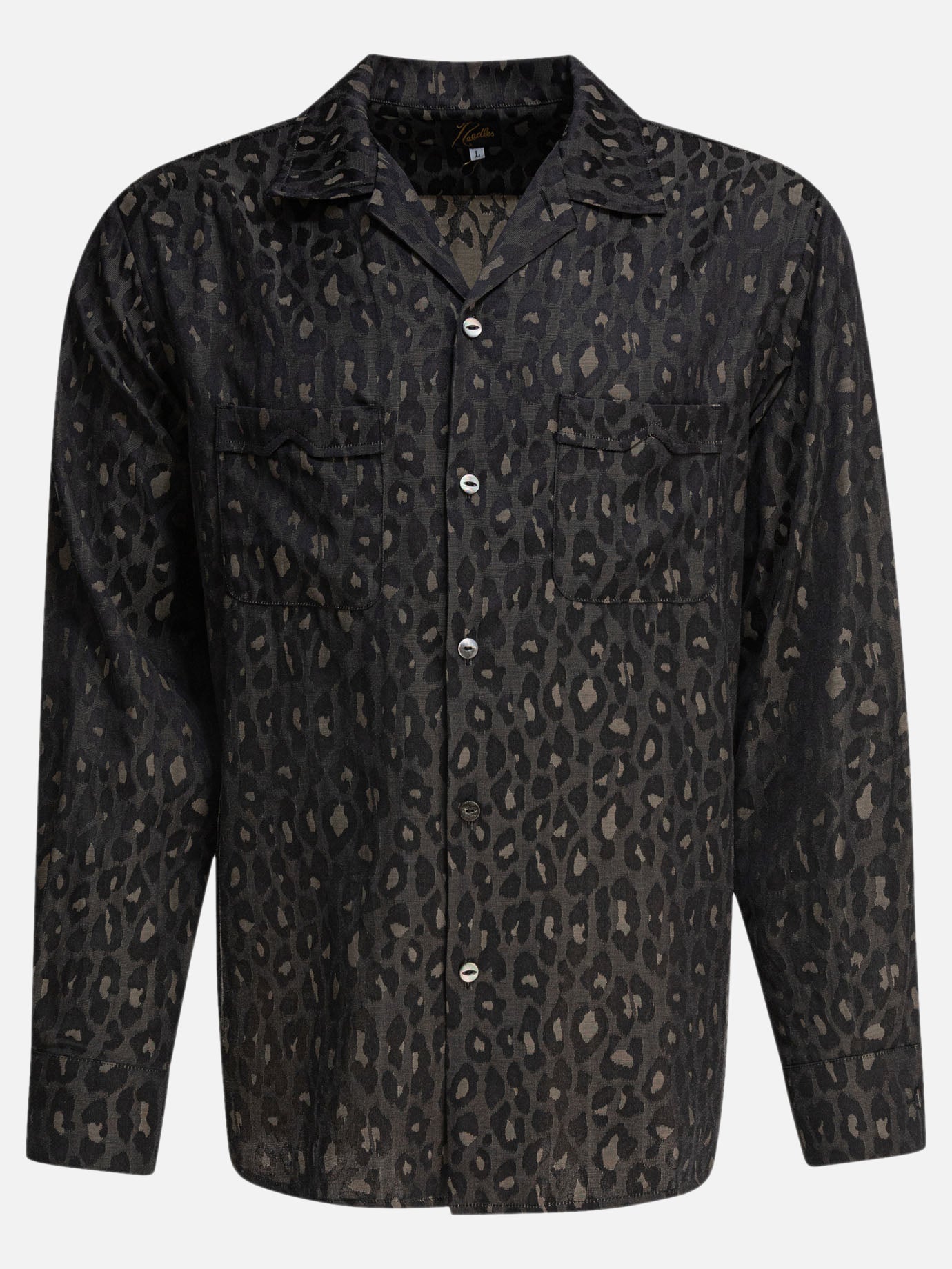 Needles &quot;One-Up&quot; shirt 15964304_S Black thumbnail_1