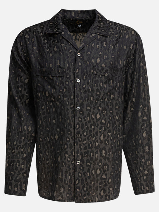 Needles "One-Up" shirt 15964304_S Black 1