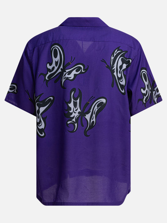 Needles "One-Up" shirt 12334042_M Purple 2