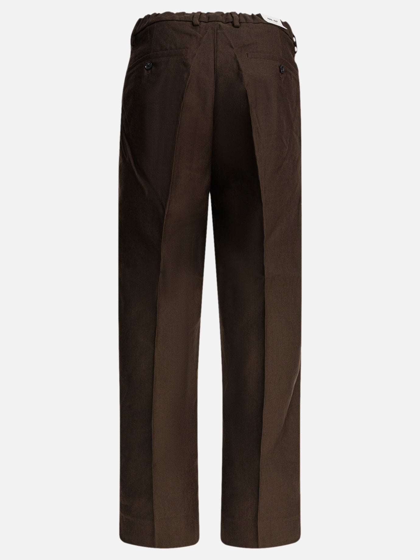 Pantaloni casual Solid colour  Marrone - NN.07 Uomo | PDP | VIETTI Online Store | thumbnail_2