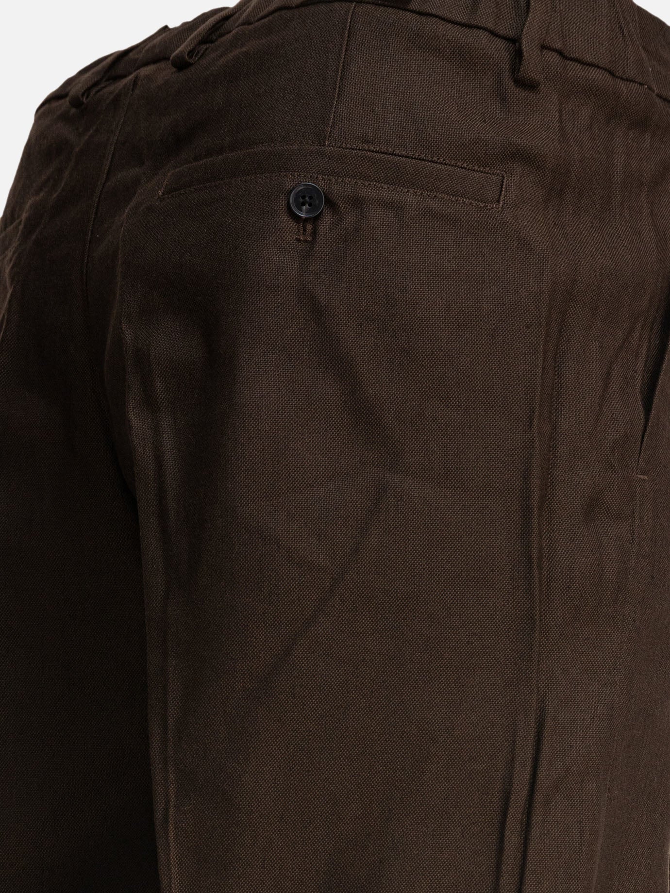 Pantaloni casual Solid colour  Marrone - NN.07 Uomo | PDP | VIETTI Online Store | Zoom-Modal_4
