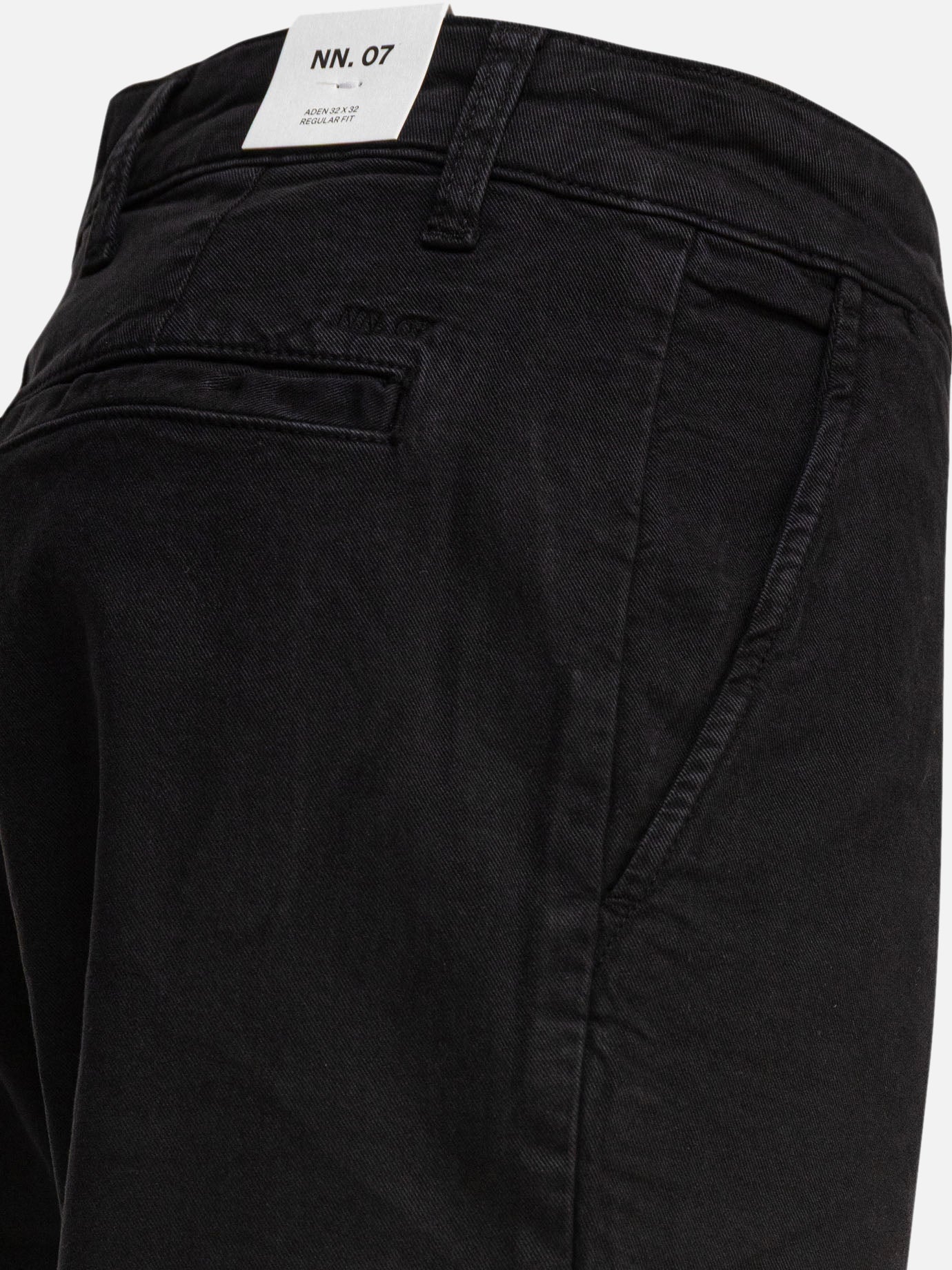 Pantaloni casual Solid colour  Nero - NN.07 Uomo | PDP | VIETTI Online Store | thumbnail_4