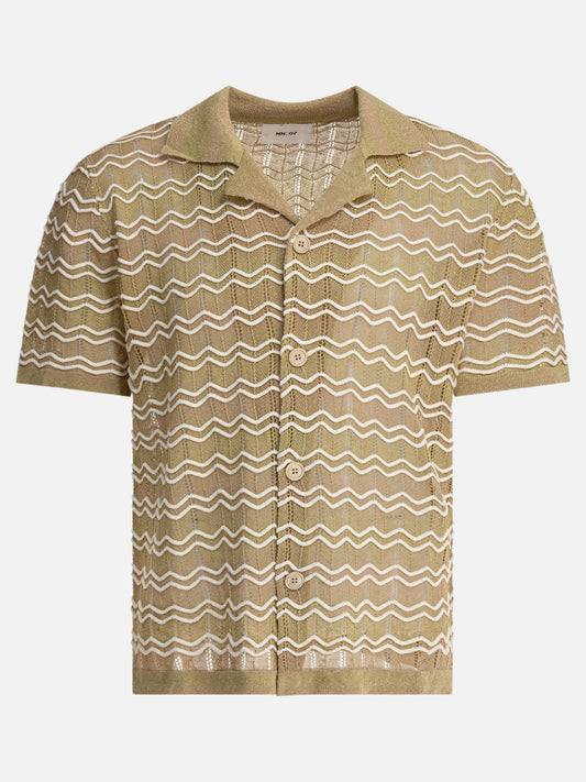 NN.07 "Henry" Shirt 13626270_S Beige 1