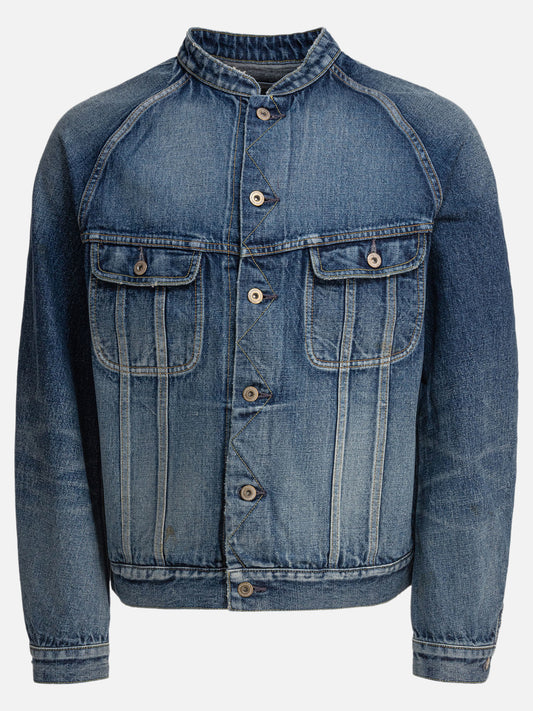 Denim jackets Solid colour  Blue - nonnative Men | PLP | VIETTI Online Store 
