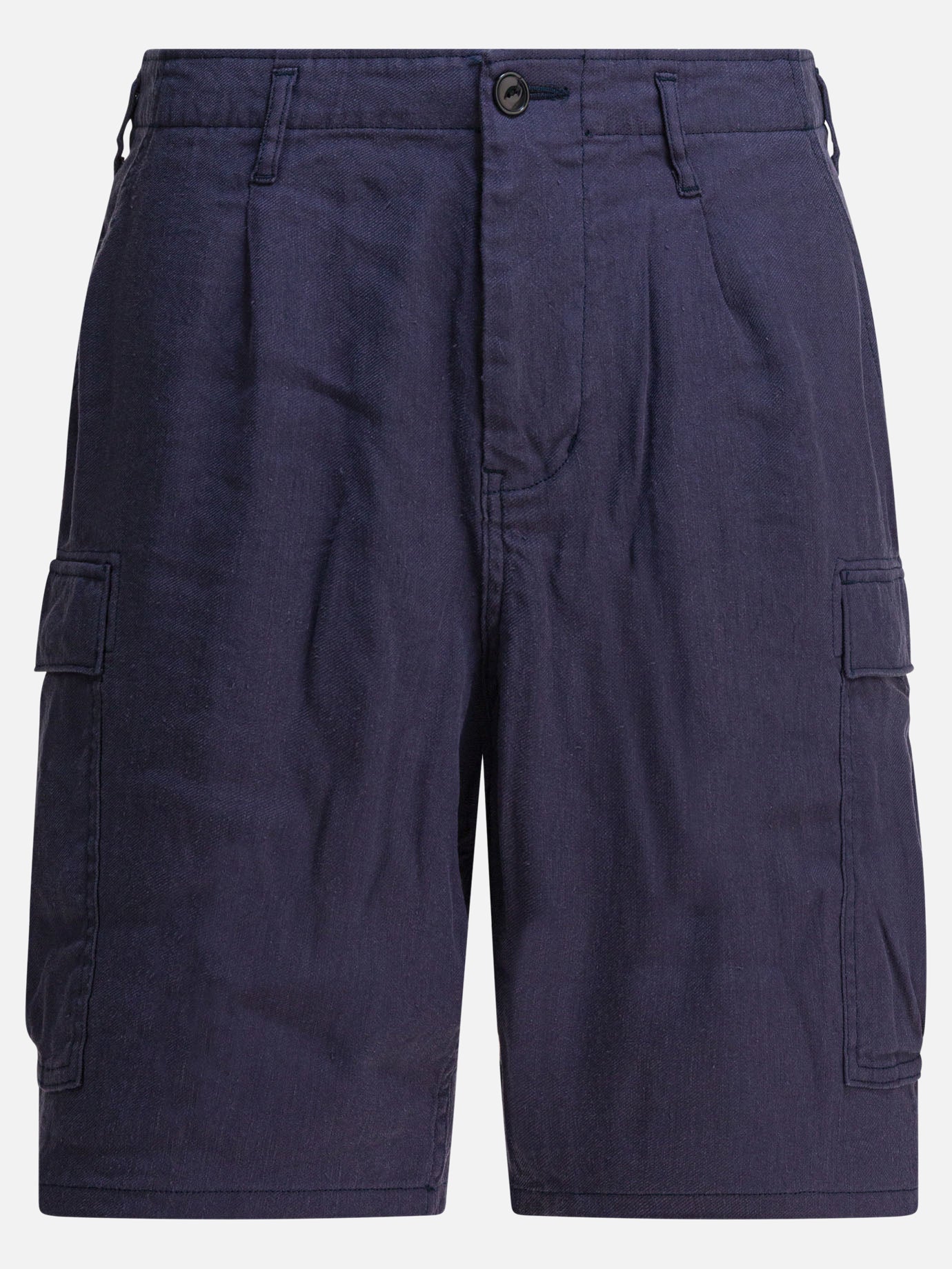 Cargo shorts Solid colour  Blue - nonnative Men | PDP | VIETTI Online Store | thumbnail
