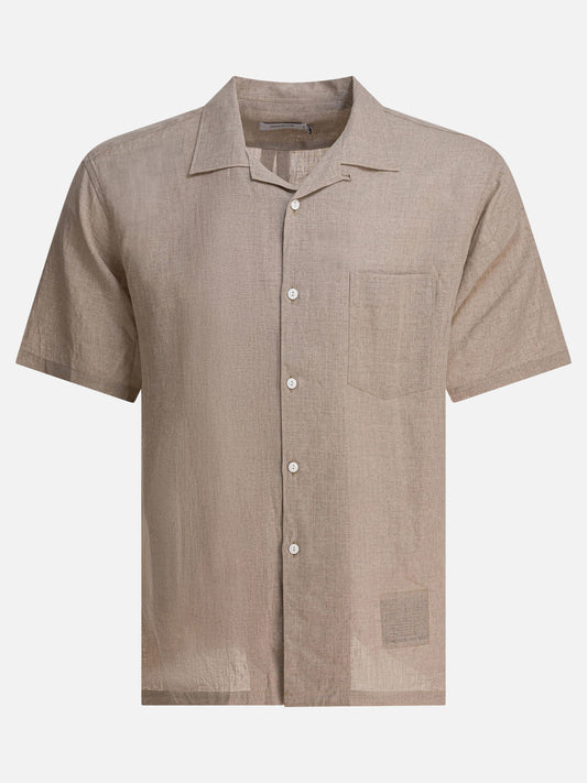Casual shirts Solid colour  Beige - nonnative Men | PLP | VIETTI Online Store 
