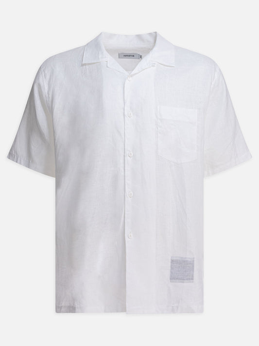 Casual shirts Solid colour  White - nonnative Men | PLP | VIETTI Online Store 
