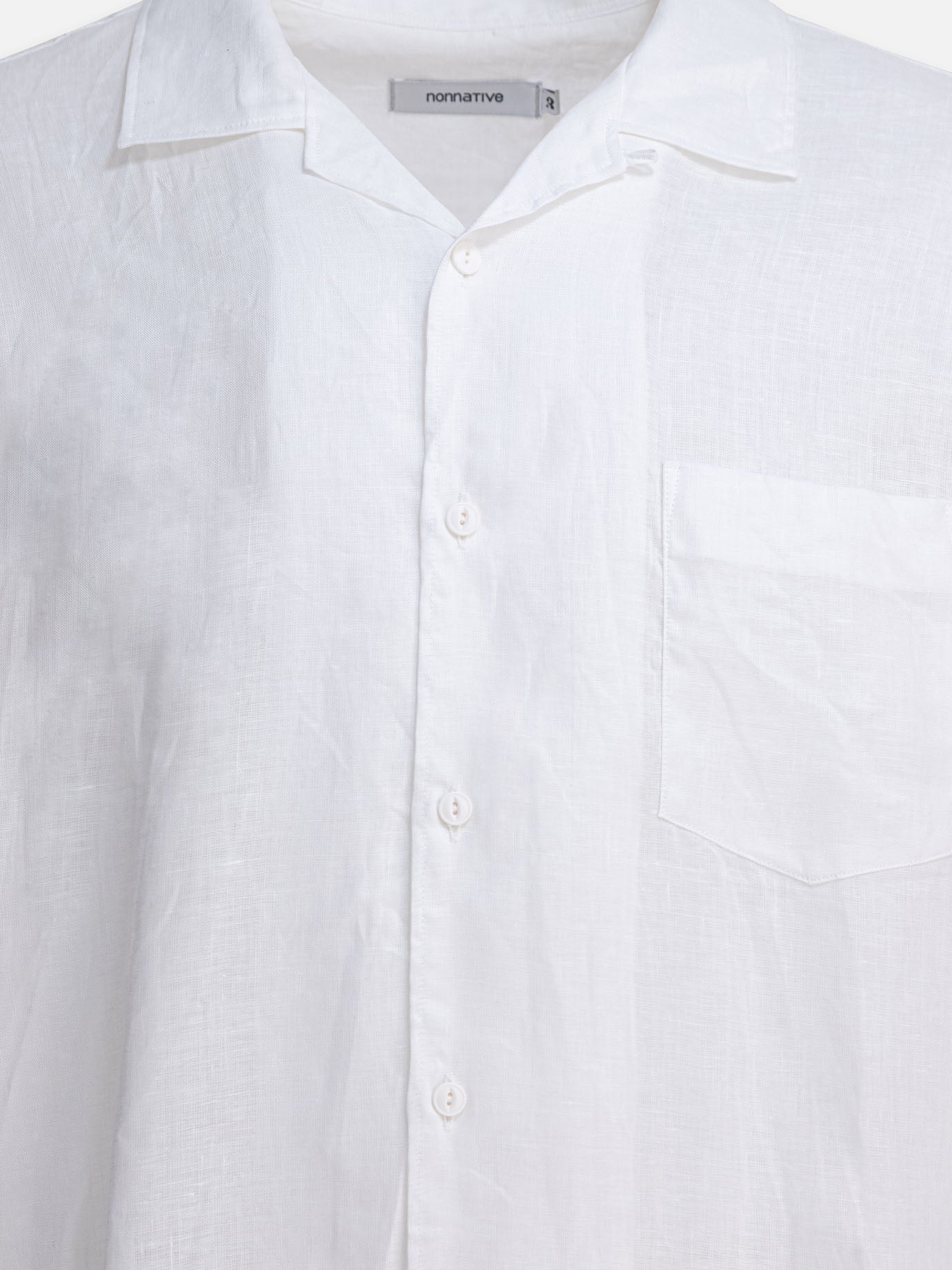 Camicie casual Solid colour  Bianco - nonnative Uomo | PDP | VIETTI Online Store | thumbnail_3