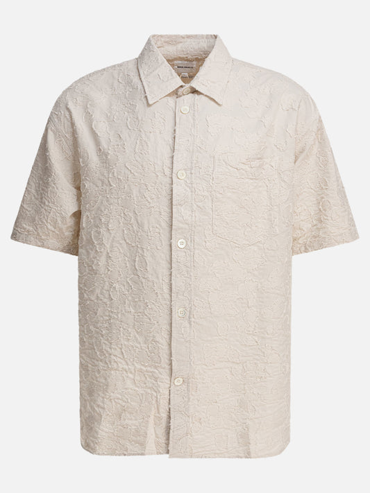 Norse Projects Camicia "Ole Fil Coupe SS" 17178511_S Beige 1