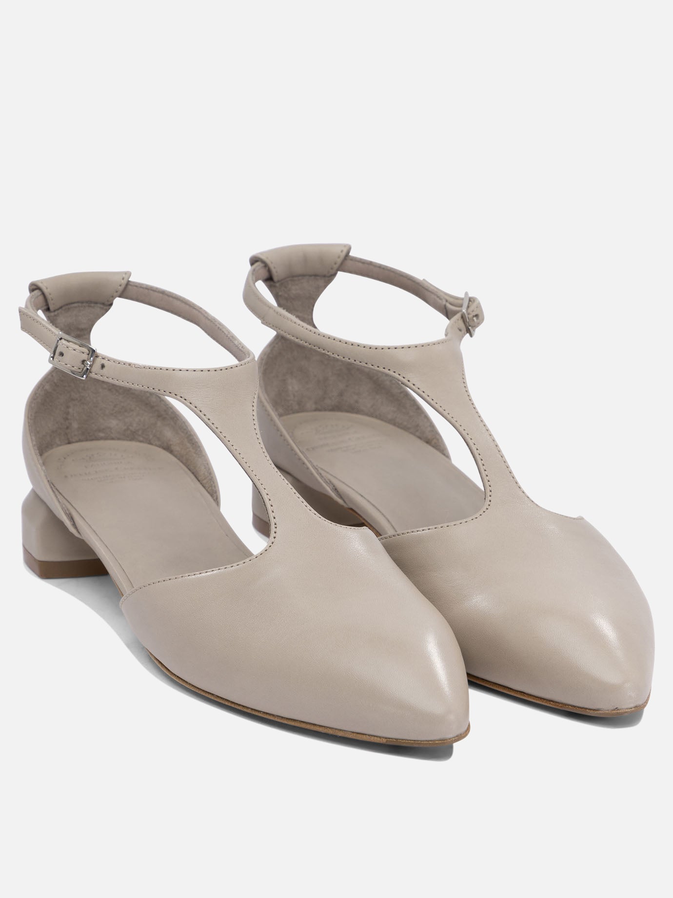 Mary Jane 100% leather - 100% leather  Beige - Officine Creative Women | PDP | VIETTI Online Store | Zoom-Modal_2
