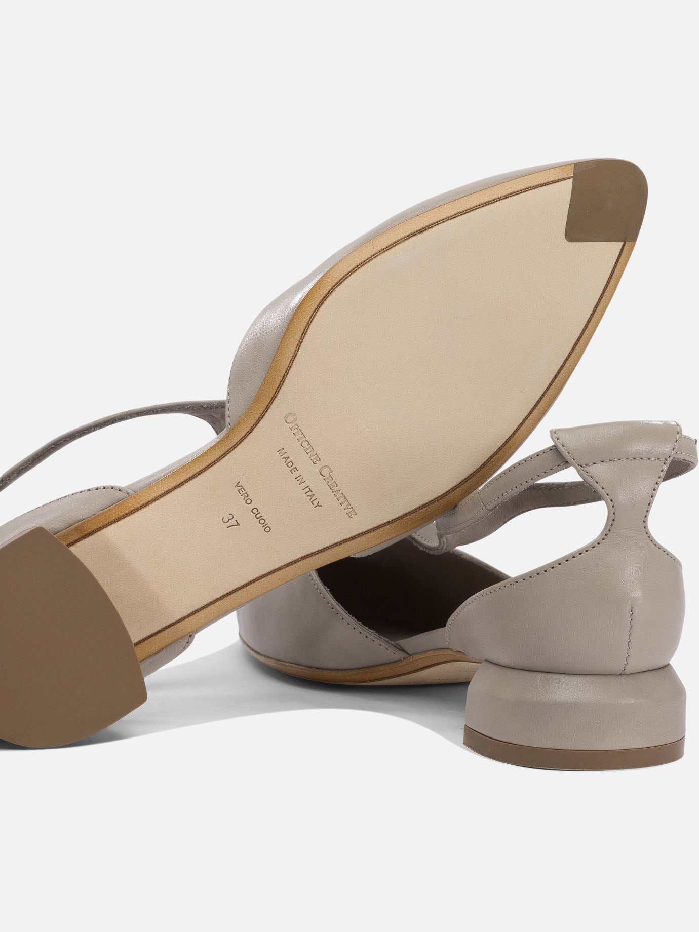 Mary Jane 100% leather - 100% leather  Beige - Officine Creative Women | PDP | VIETTI Online Store | Zoom-Modal_5
