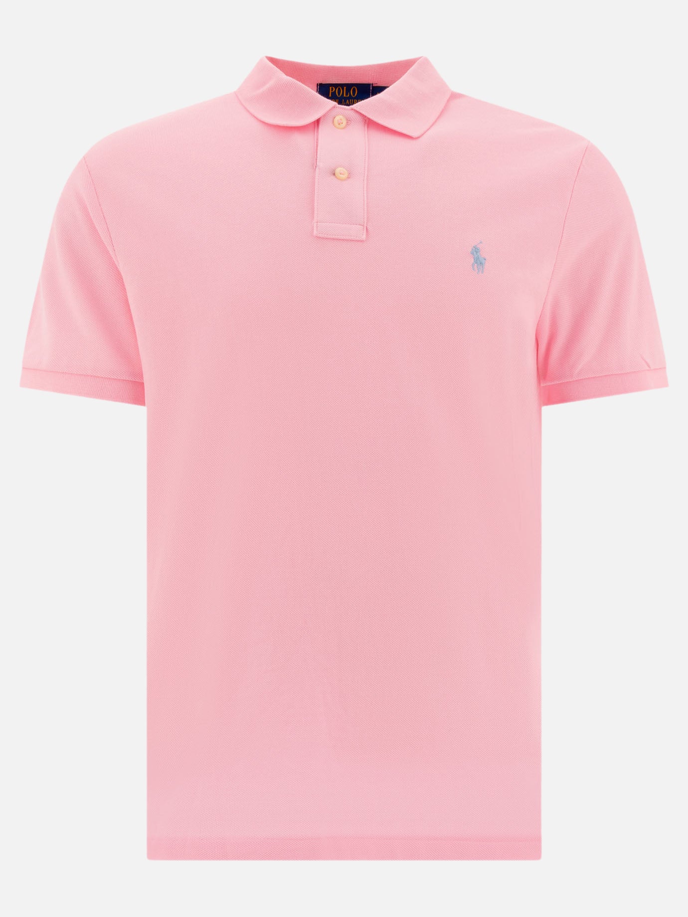 Polo con bottoni Logo  Rosa - Polo Ralph Lauren Uomo | PDP | VIETTI Online Store | Zoom-Modal
