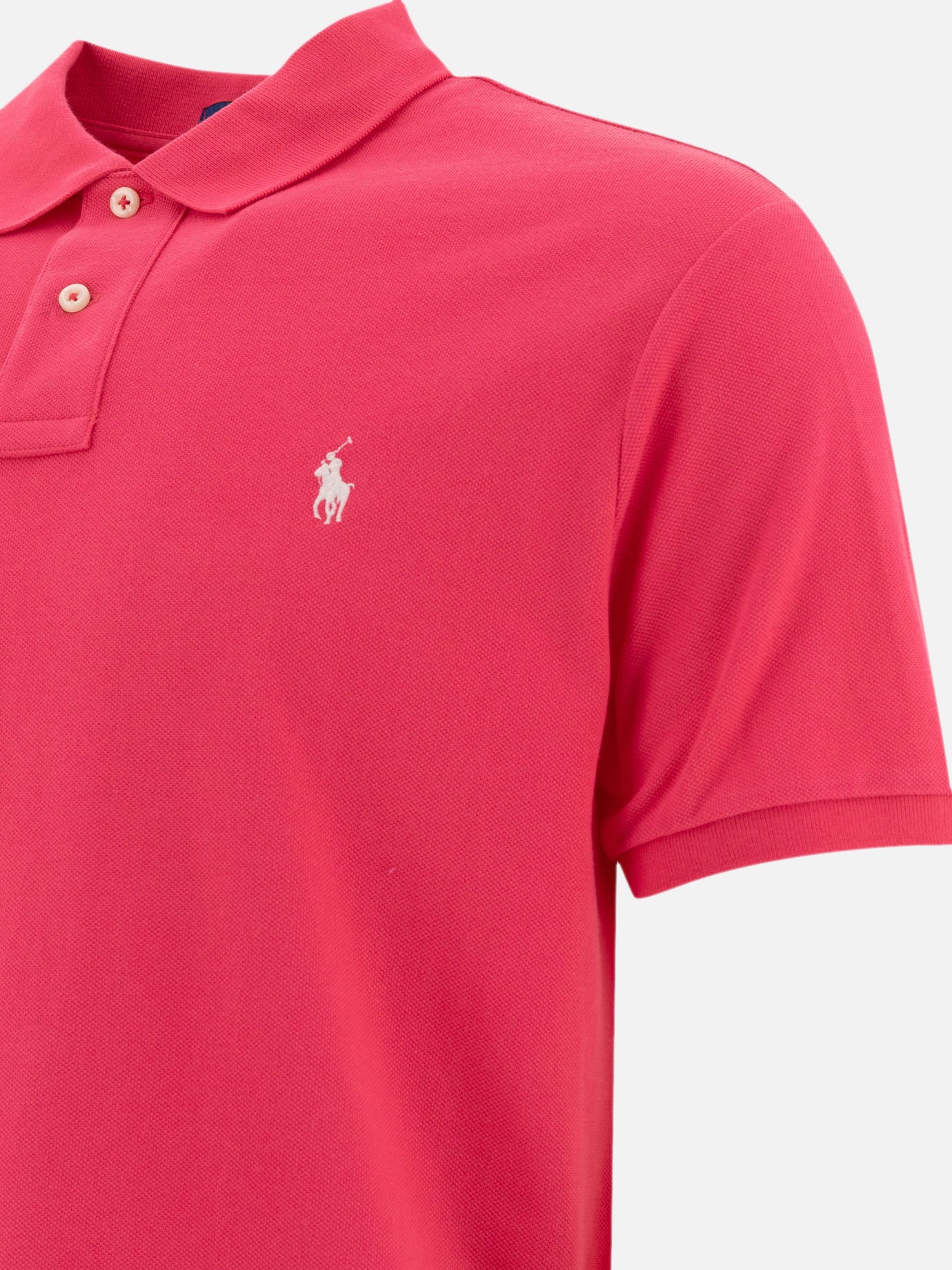 Polo shirts with buttons Logo  Pink - Polo Ralph Lauren Men | PDP | VIETTI Online Store | Zoom-Modal_4
