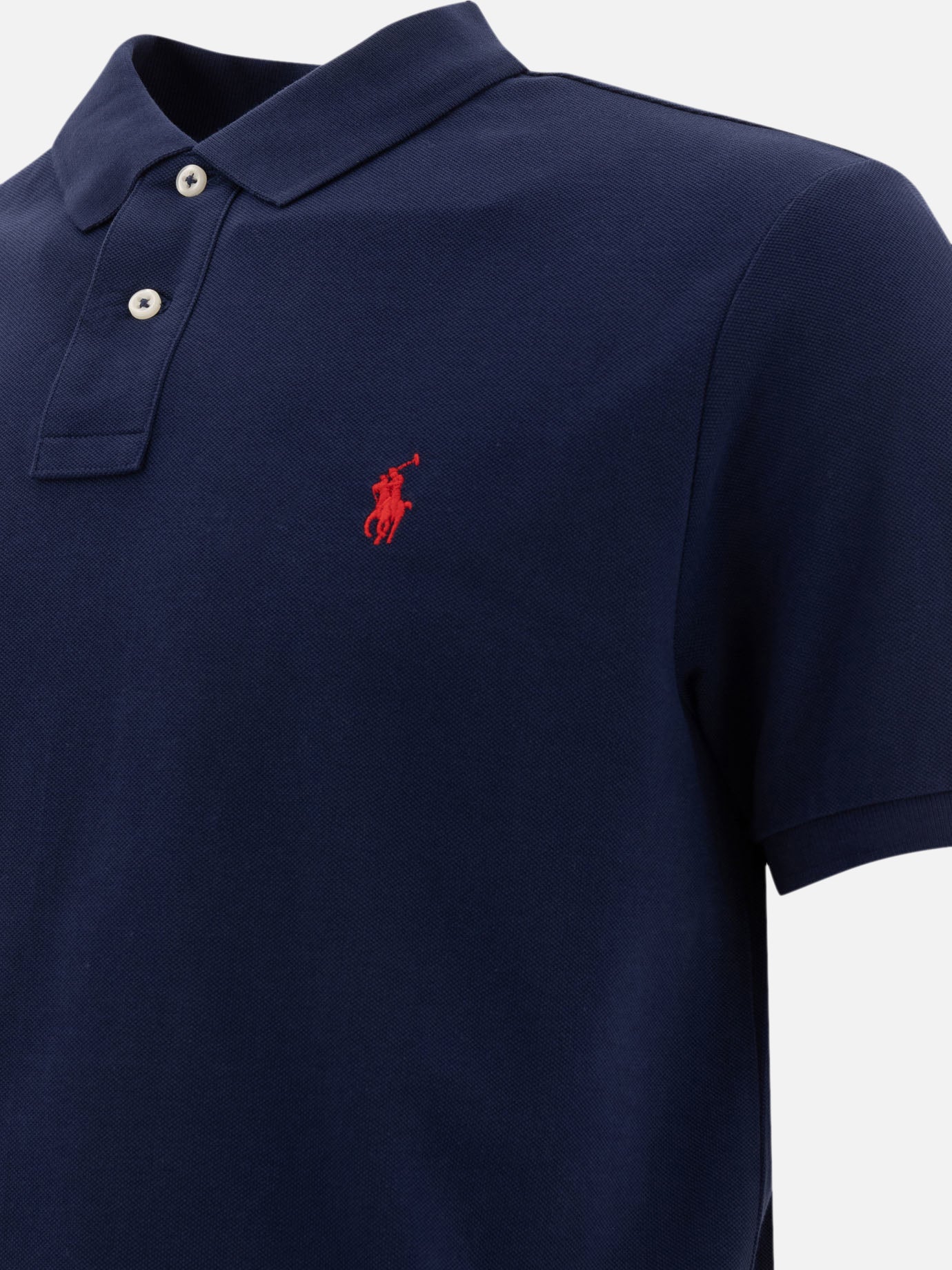 Polo Ralph Lauren Polo in piquè 17288714_S Blue thumbnail_4
