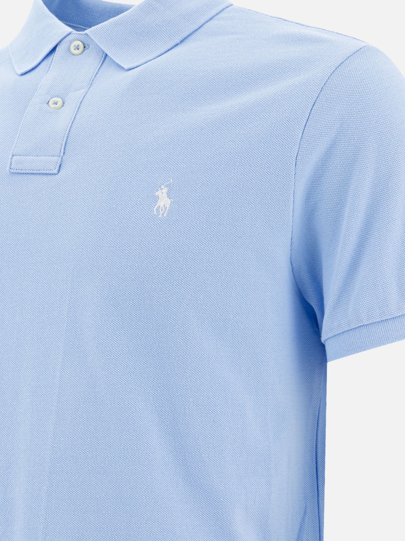 Polo shirts with buttons Logo  Light blue - Polo Ralph Lauren Men | PDP | VIETTI Online Store | thumbnail_4