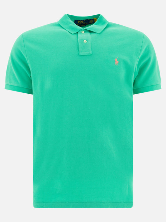 Polo Ralph Lauren Pique polo shirt 15089209_S Green 1