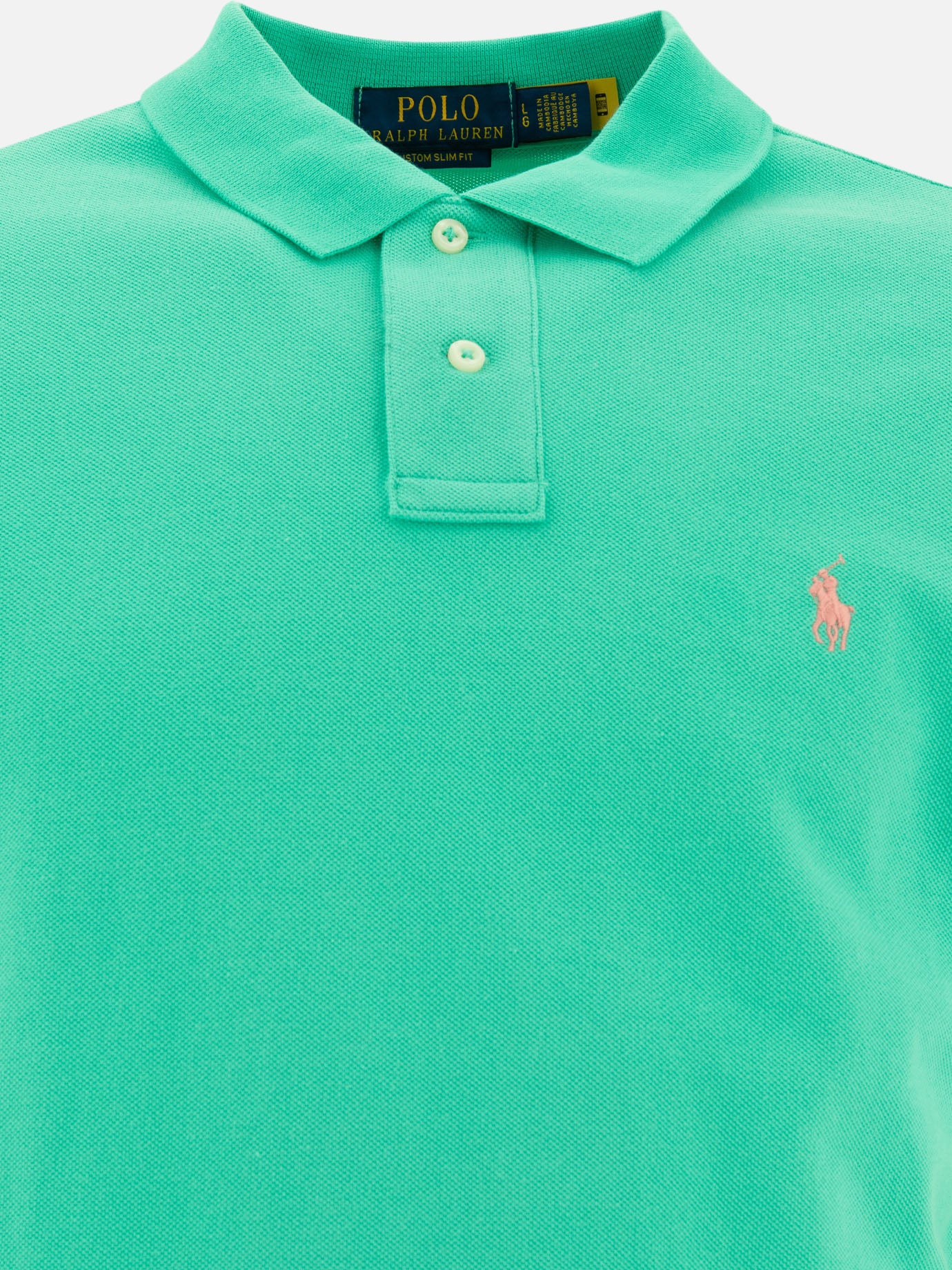 Polo shirts with buttons Logo  Green - Polo Ralph Lauren Men | PDP | VIETTI Online Store | Zoom-Modal_3
