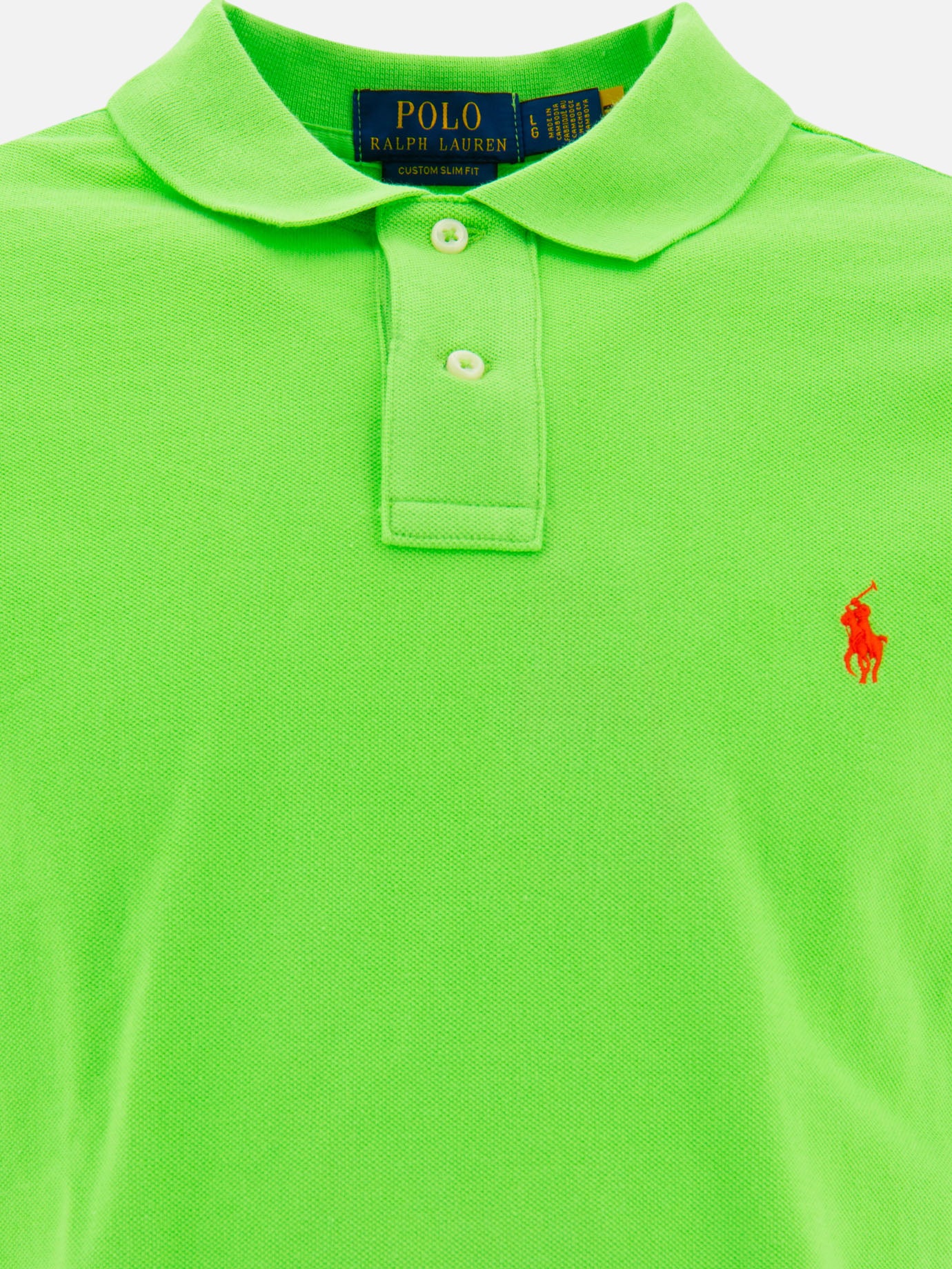 Polo con bottoni Logo  Verde - Polo Ralph Lauren Uomo | PDP | VIETTI Online Store | thumbnail_3