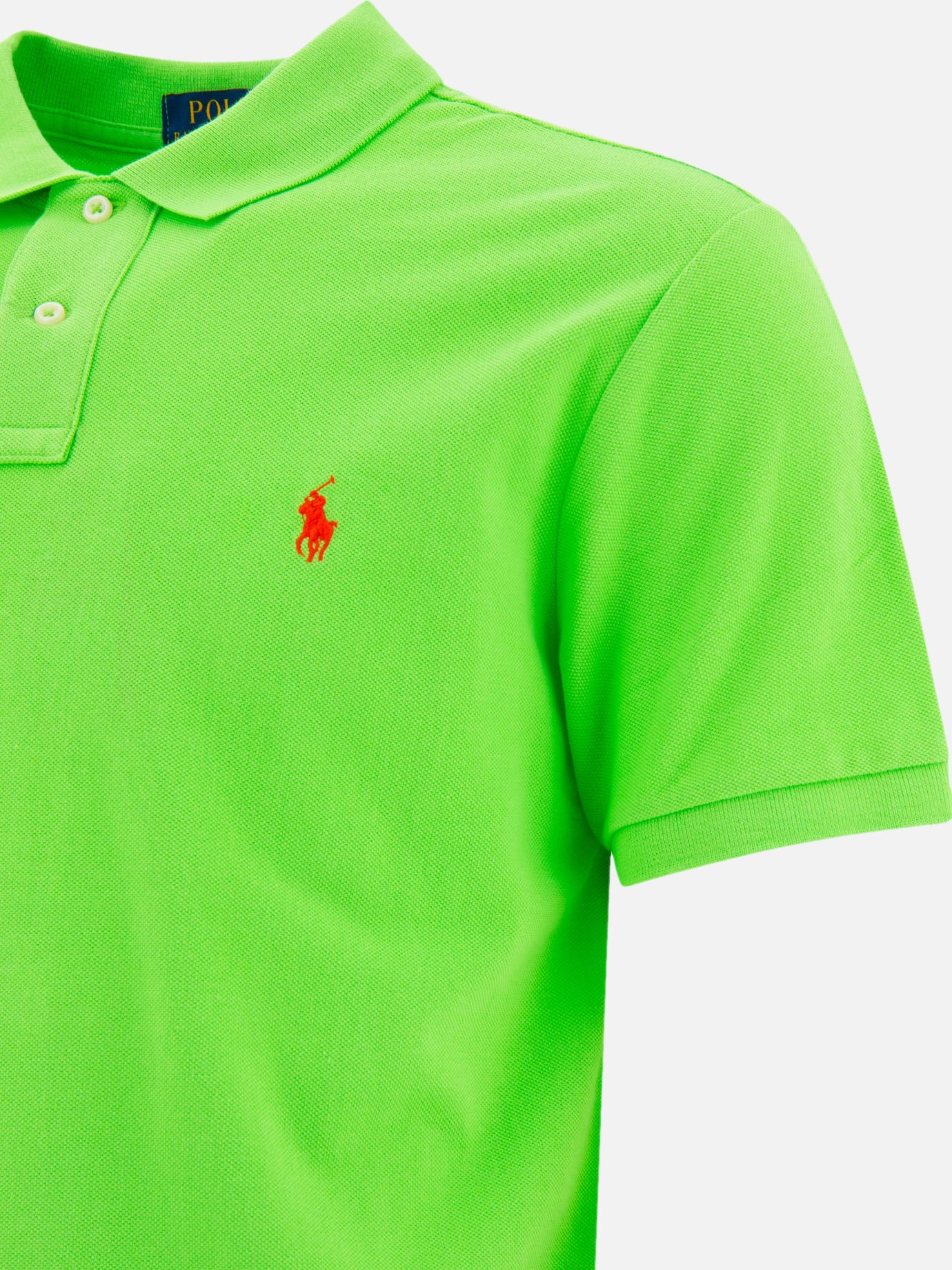 Polo con bottoni Logo  Verde - Polo Ralph Lauren Uomo | PDP | VIETTI Online Store | thumbnail_4