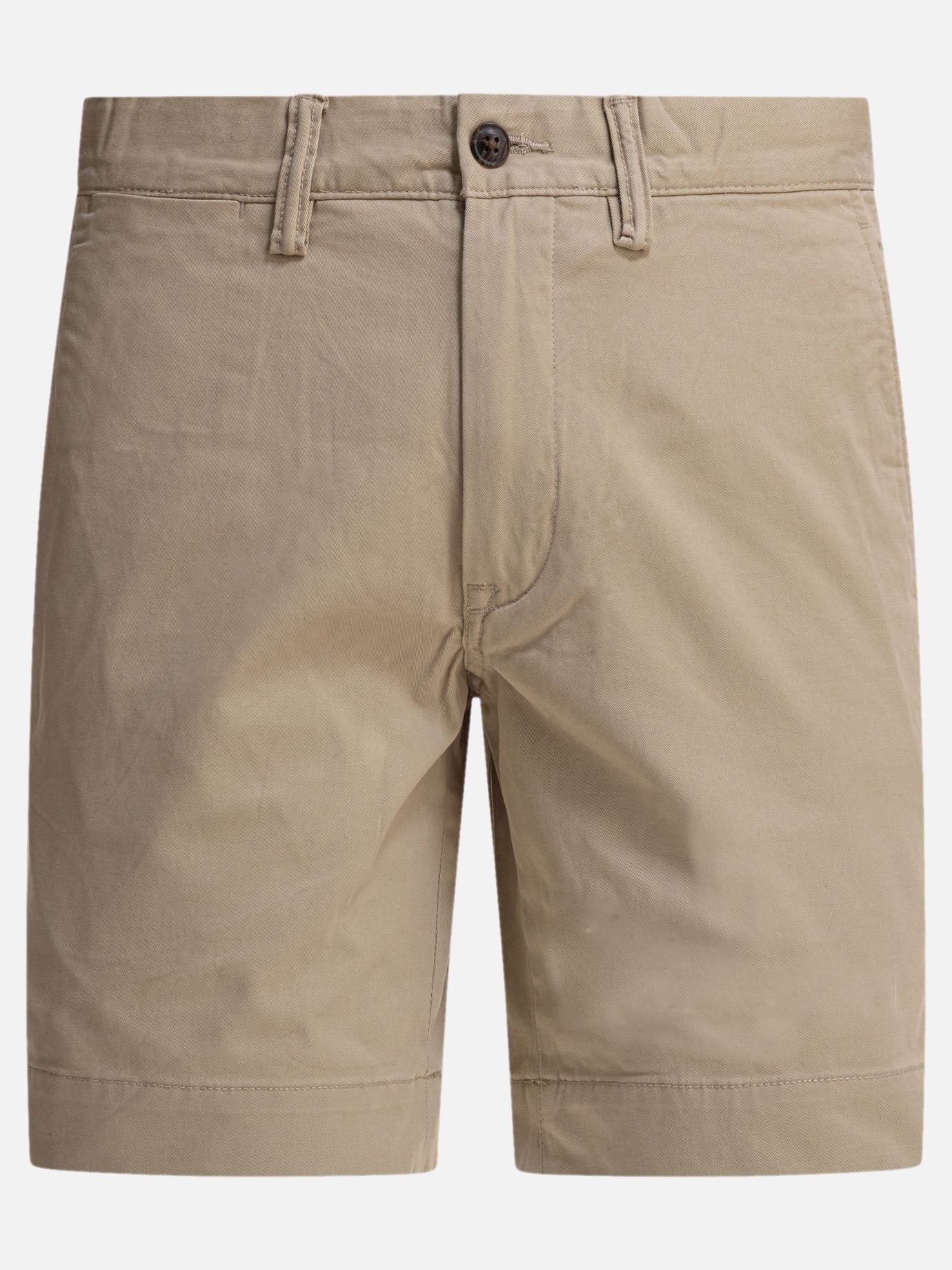 Five pockets shorts Solid colour  Beige - Polo Ralph Lauren Men | PDP | VIETTI Online Store | Zoom-Modal
