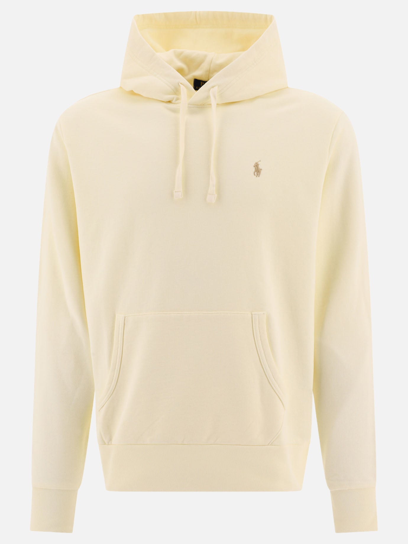 Polo Ralph Lauren Felpa con cappuccio in cotone loopback 13685478_S Beige thumbnail_1