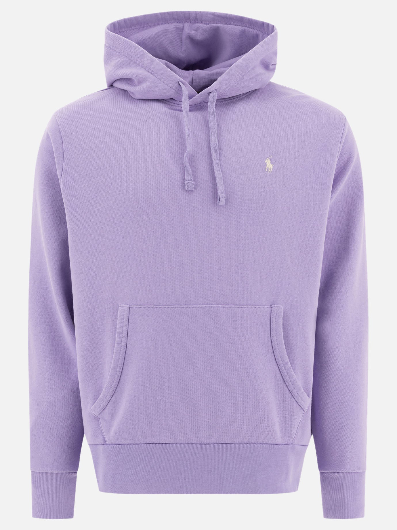 Polo Ralph Lauren Cotton loopback hoodie Purple