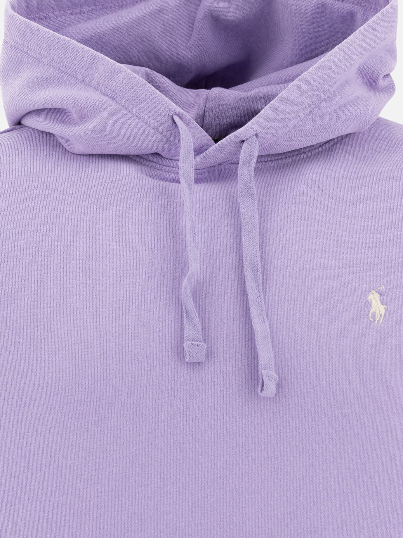 Polo Ralph Lauren Felpa con cappuccio in cotone loopback 18107963_S Purple thumbnail_3