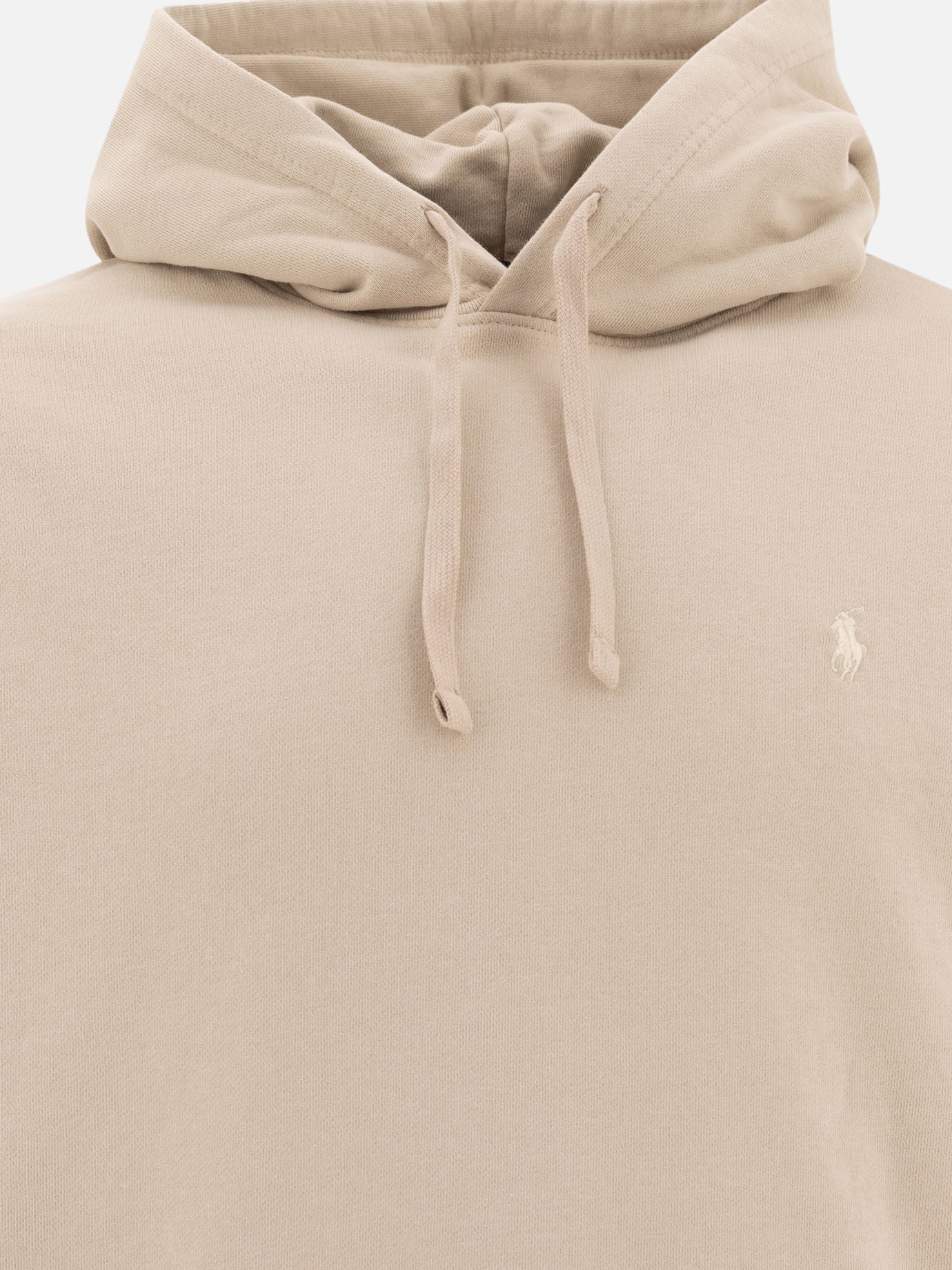 Polo Ralph Lauren Felpa con cappuccio in cotone loopback 15972500_S Grey thumbnail_3