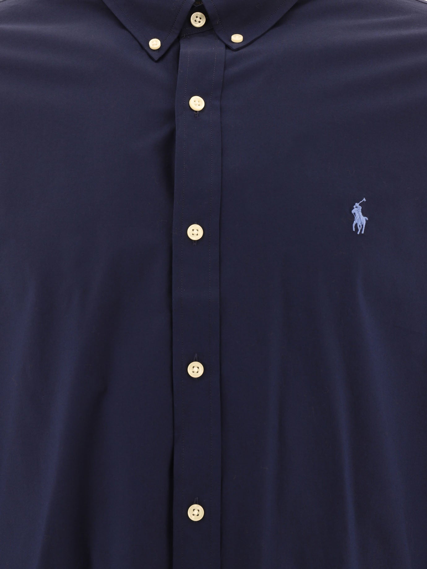 Polo Ralph Lauren Slim-fit stretch poplin shirt 15867196_S Blue thumbnail_3