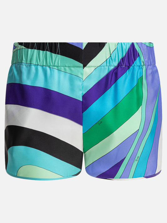 Short con lacci Print  Blu - Pucci Donna | PDP | VIETTI Online Store 
