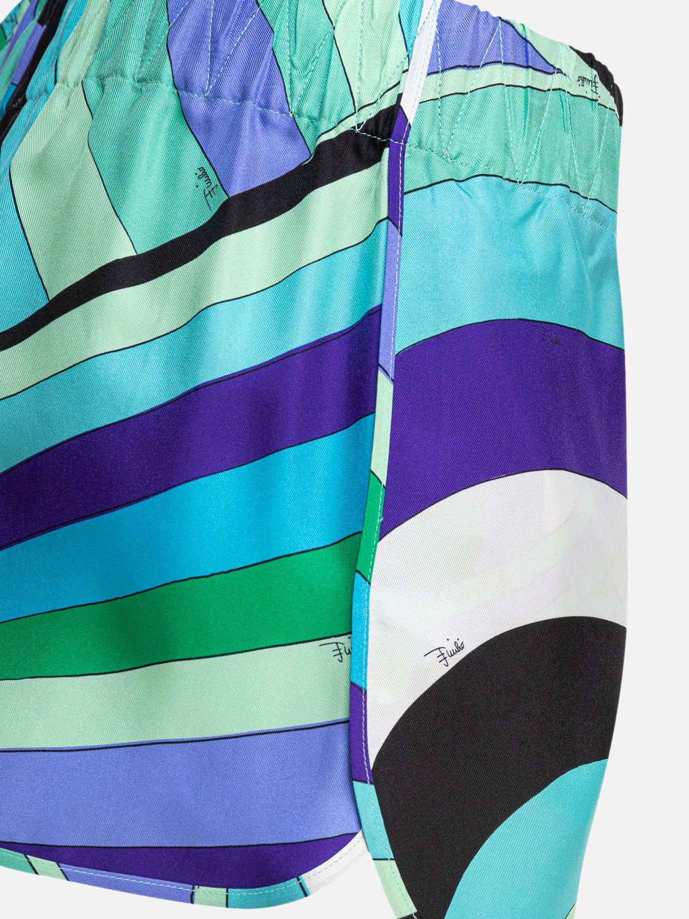 Drawstring shorts Graphics  Blue - Pucci Women | PDP | VIETTI Online Store | Zoom-Modal_4
