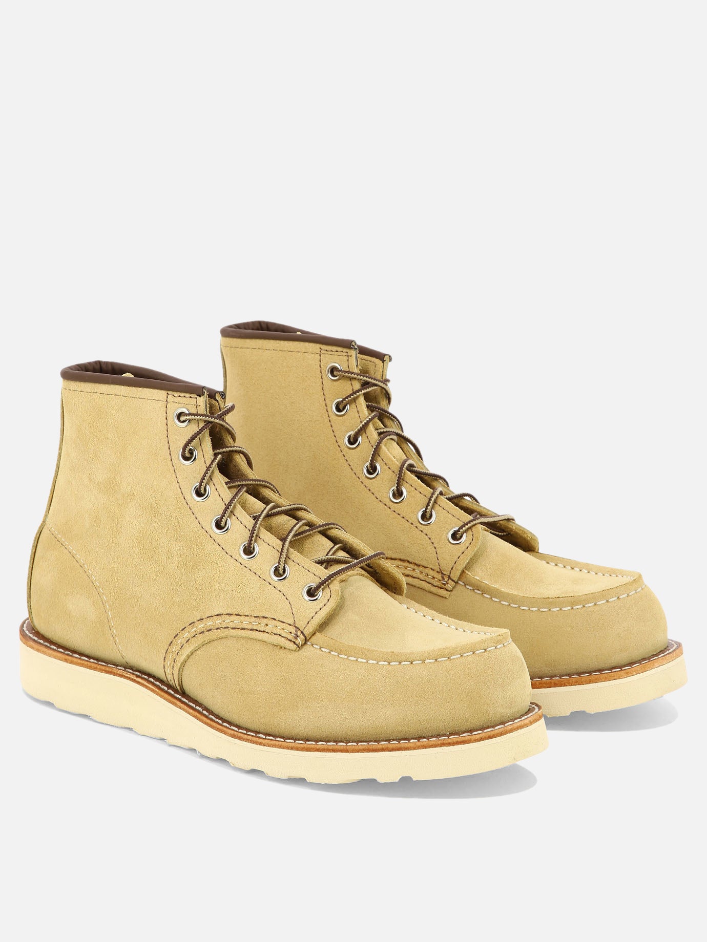 Red Wing Shoes &quot;Classic Moc&quot; ankle boots 17491588_7½ Beige thumbnail_2