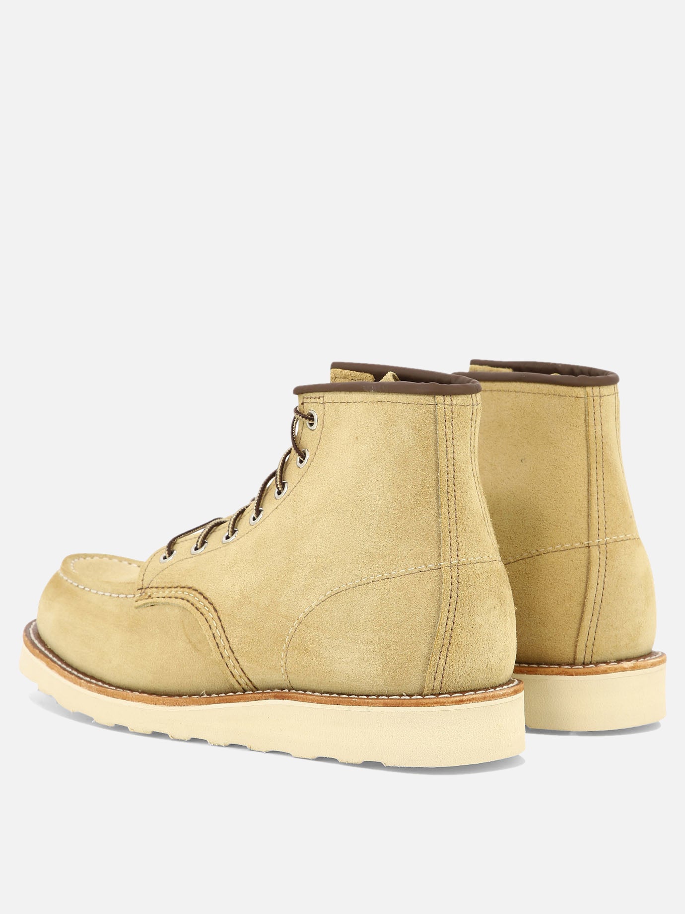 Red Wing Shoes "Classic Moc" ankle boots Beige