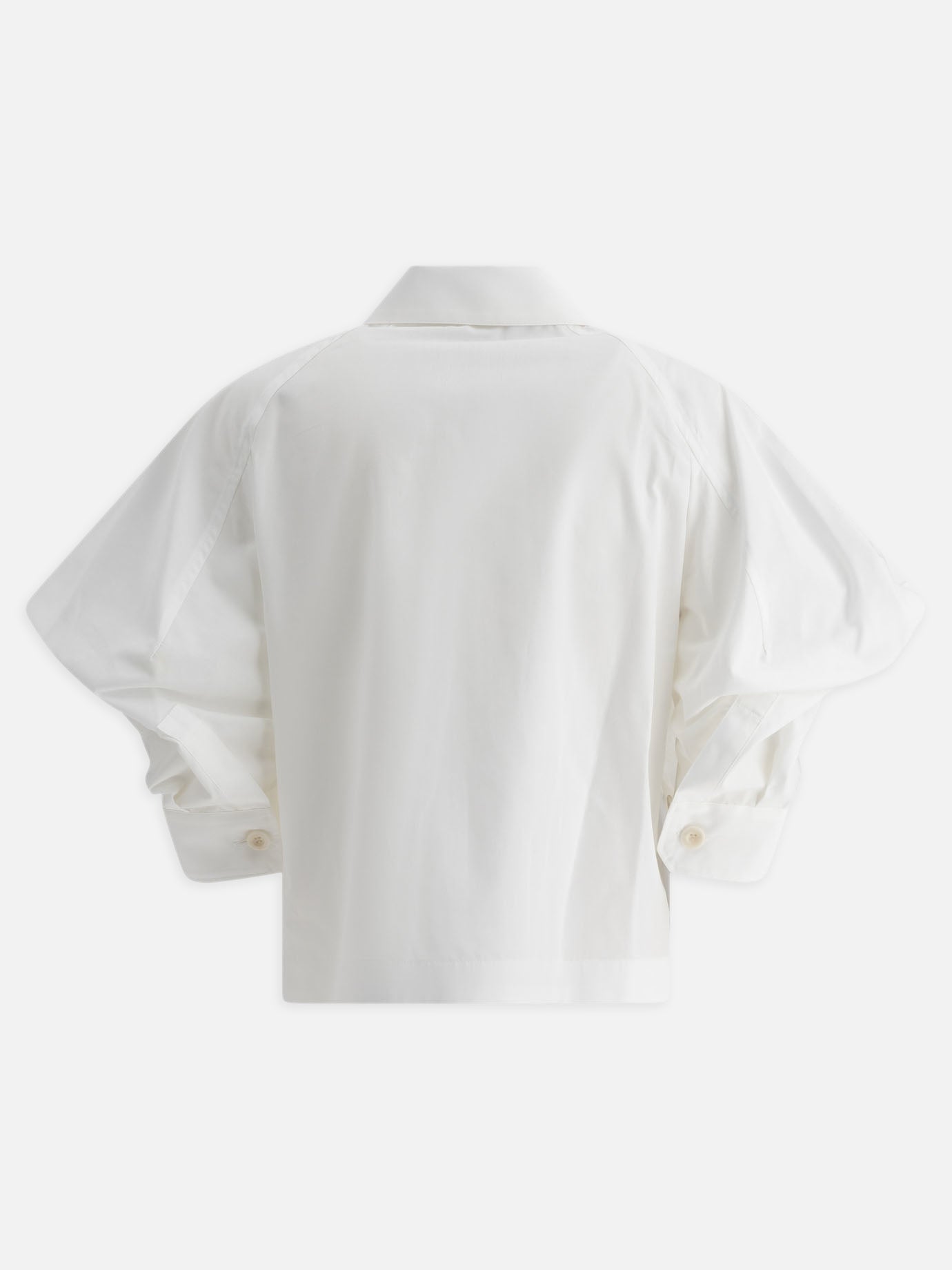 Sacai Cotton shirt 18312898_2 White thumbnail_2