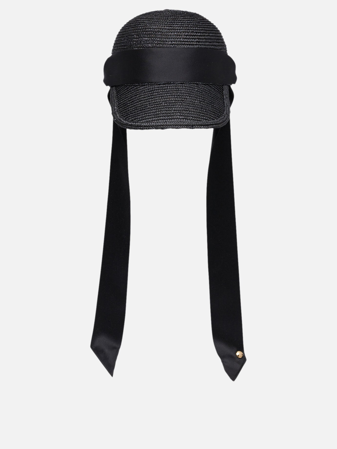 Baseball caps 100% straw  Black - Sacai Women | PDP | VIETTI Online Store | Zoom-Modal
