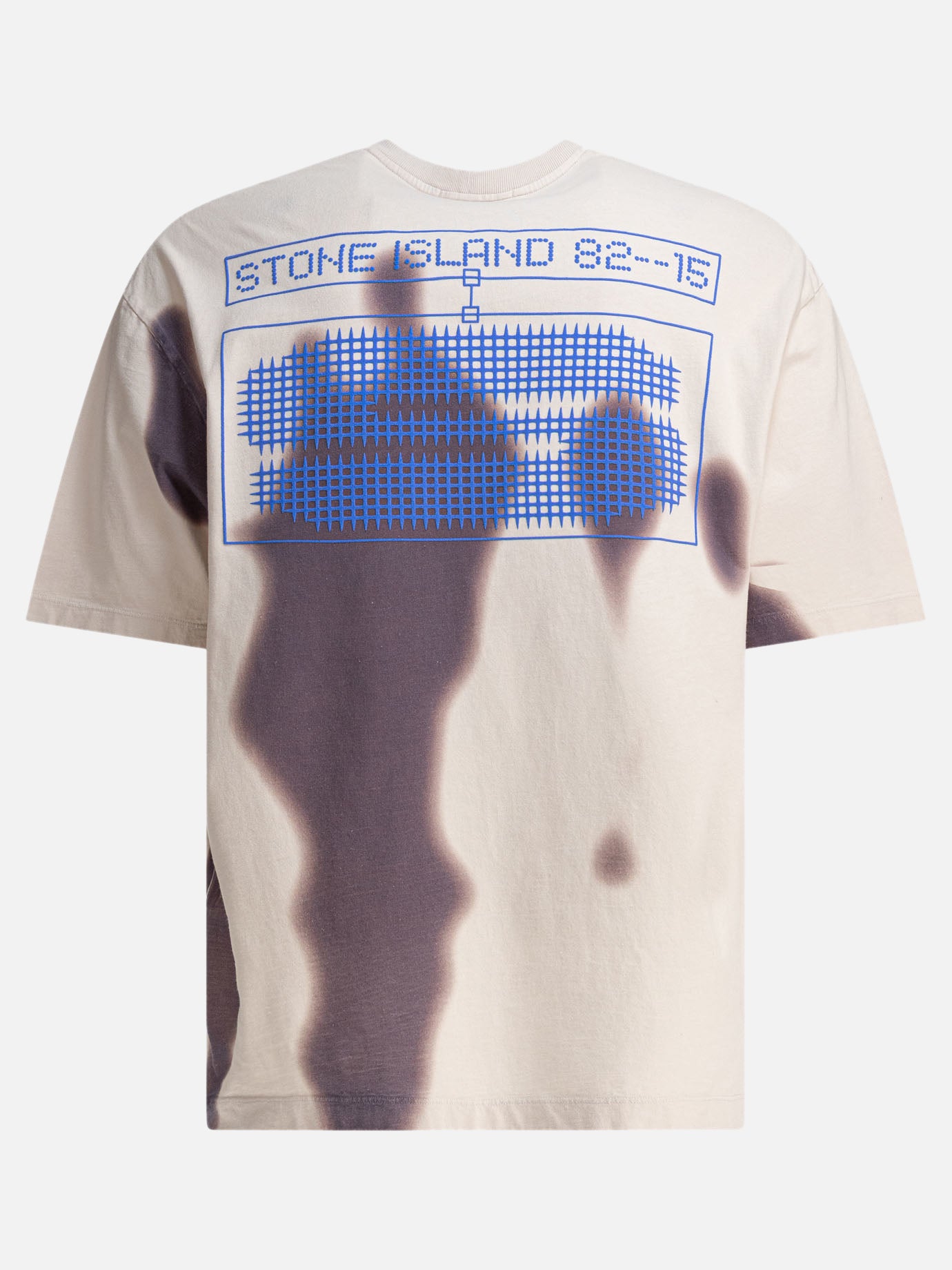 Crewneck t-shirts Logo  Beige - Stone Island Men | PDP | VIETTI Online Store | thumbnail_2