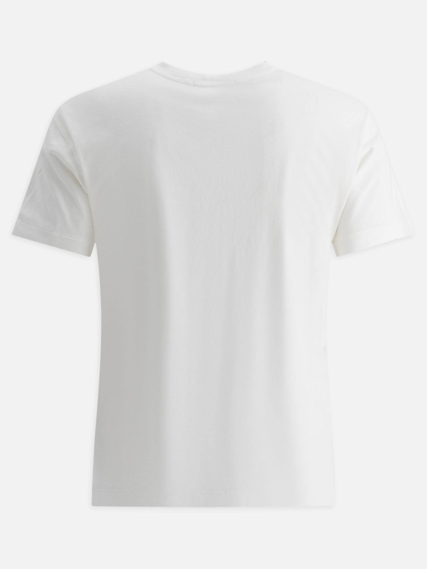 Stone Island T-shirt in jersey di cotone 10146773_S White thumbnail_2