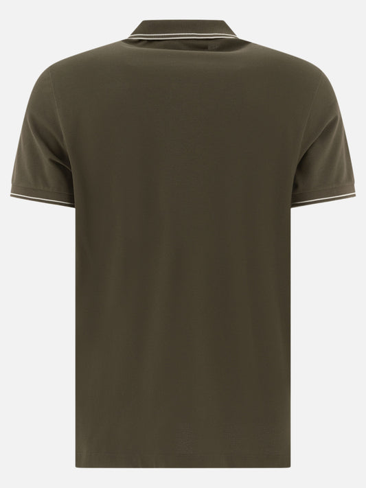Stone Island Organic cotton and pique polo shirt 13550853_M Green 2