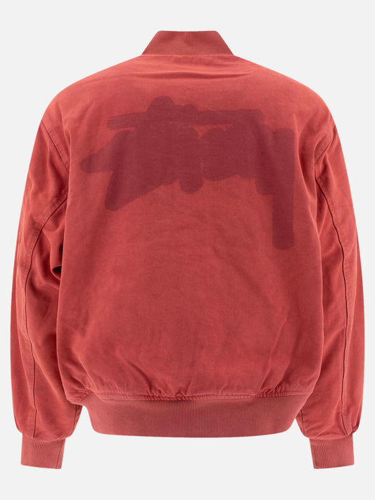 Stüssy Bomber "Stüssy" 15240005_L Red 2