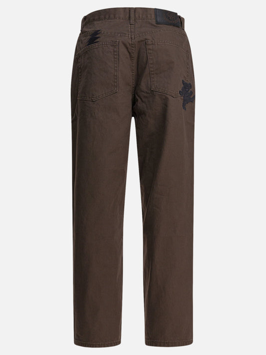 Thisisneverthat® "GD Dancing Bears" trousers 11536269_S Brown 2