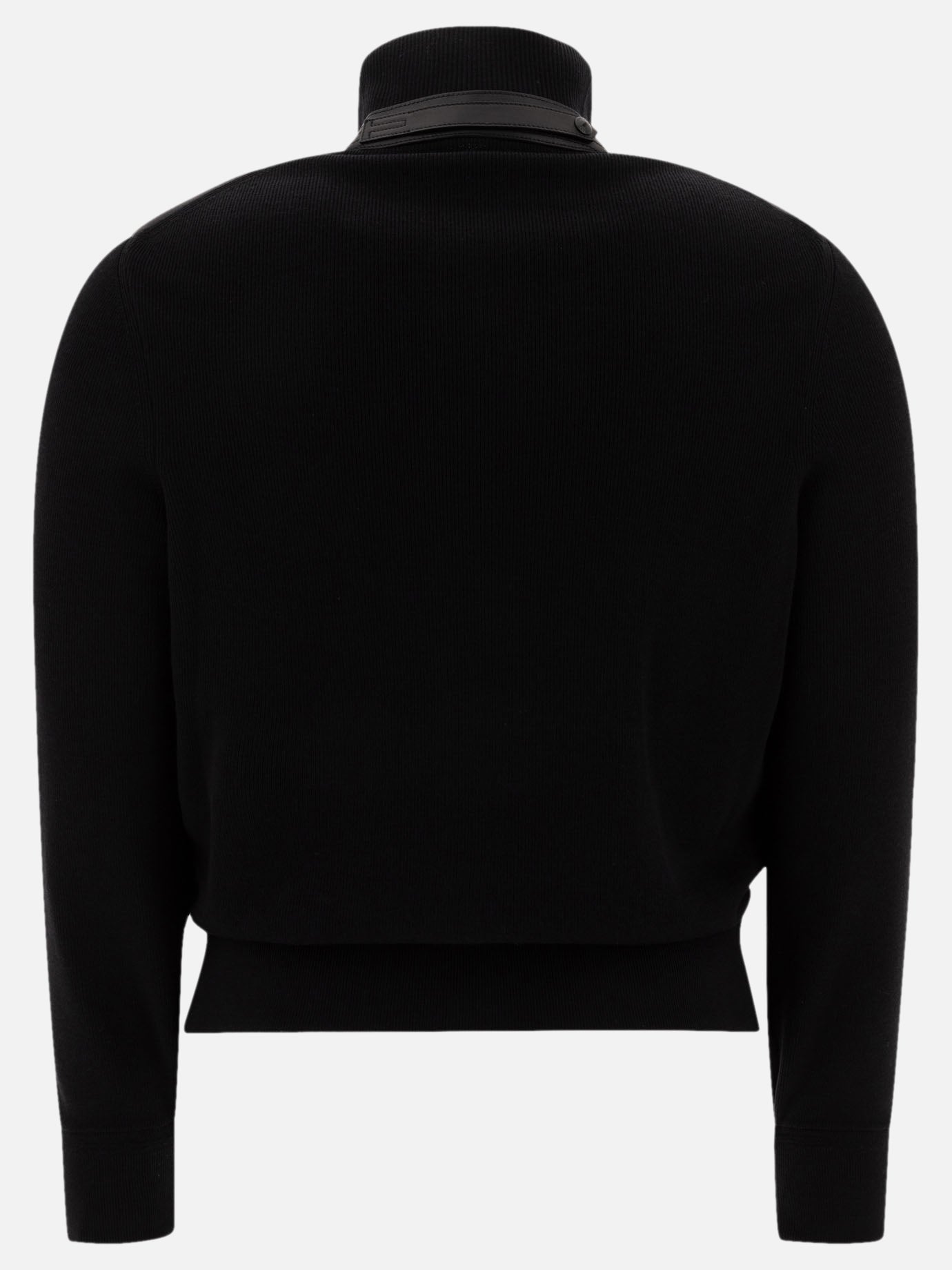 Tom Ford Piumino in lana e nylon 15142593_52 Black thumbnail_2