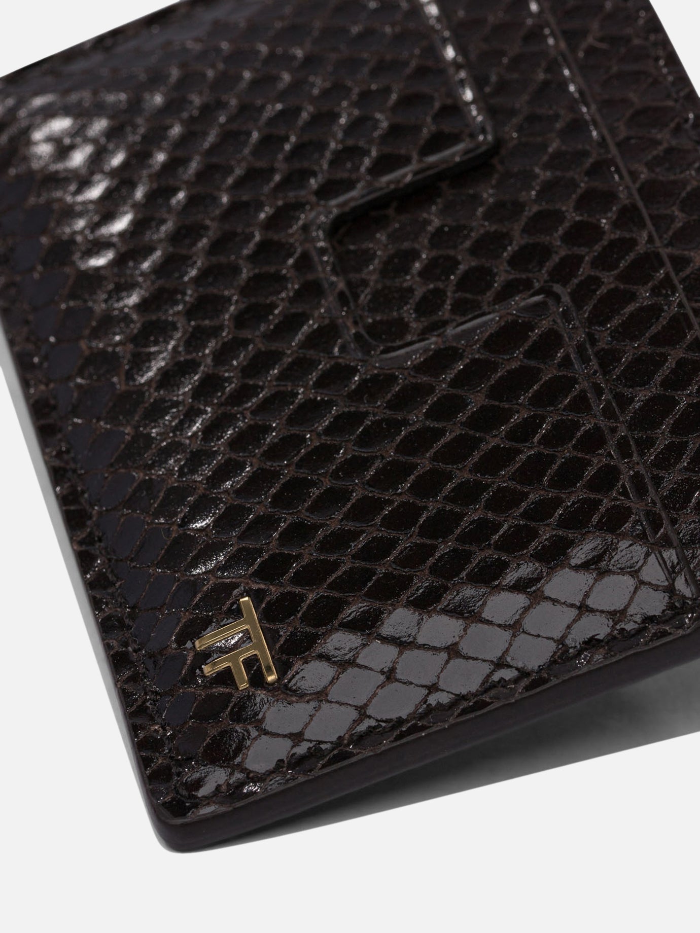 Portacarte Logo  Marrone - Tom Ford Uomo | PDP | VIETTI Online Store | Zoom-Modal_4
