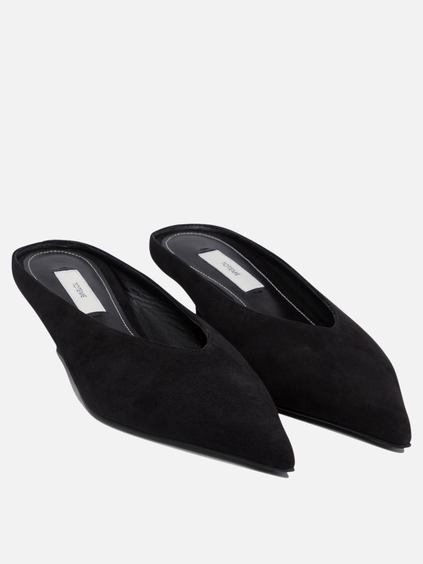 Toteme Mule in pelle 35 mm 15014303_36 Black thumbnail_2