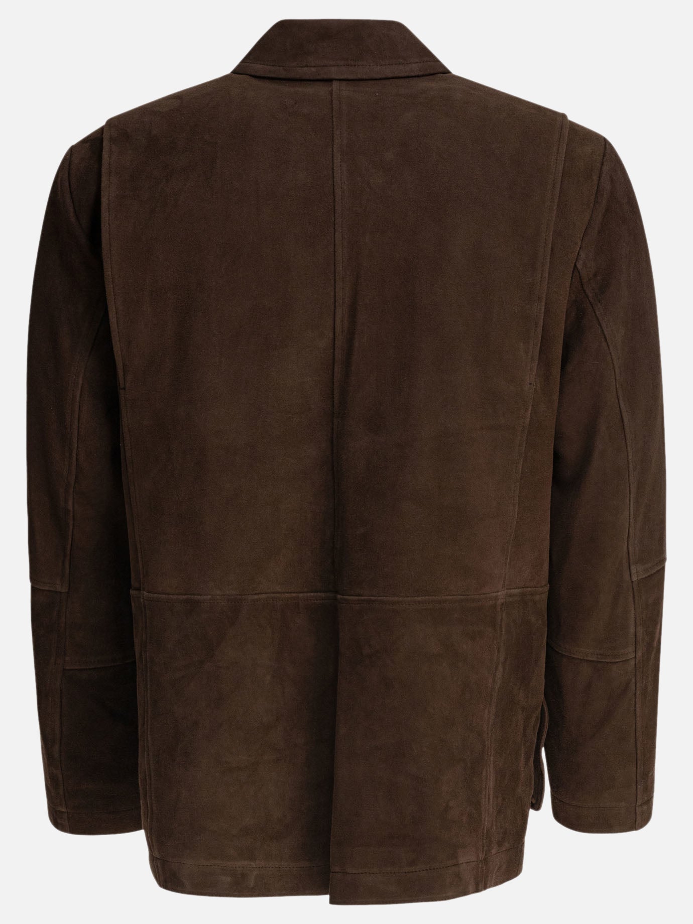Vince &quot;Hunter&quot; suede jacket 18022379_M Brown thumbnail_2