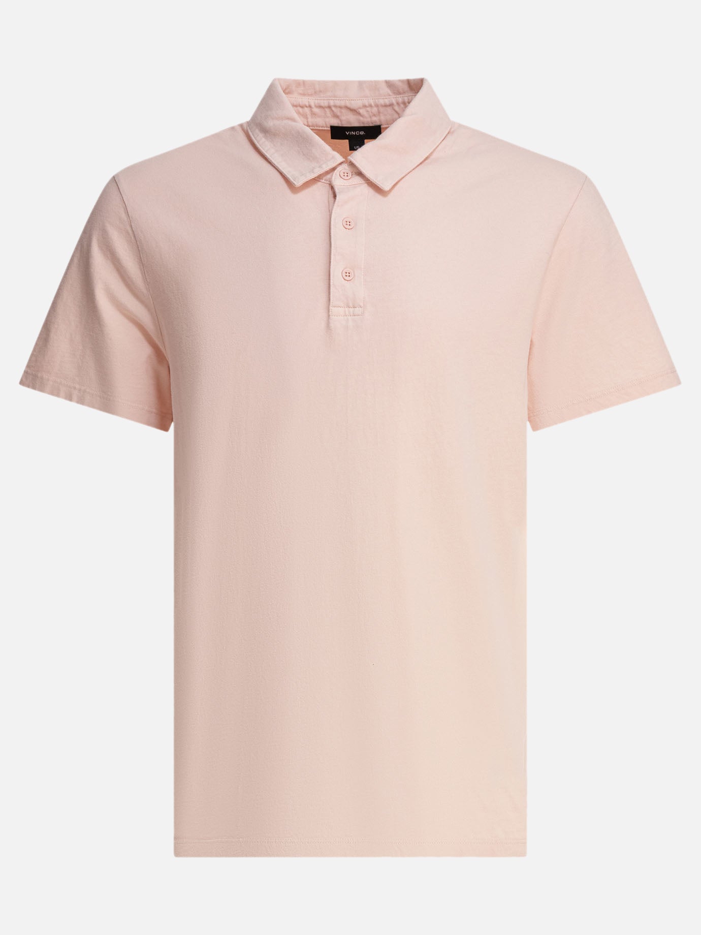 Polo con bottoni Solid colour  Rosa - Vince Uomo | PDP | VIETTI Online Store | thumbnail