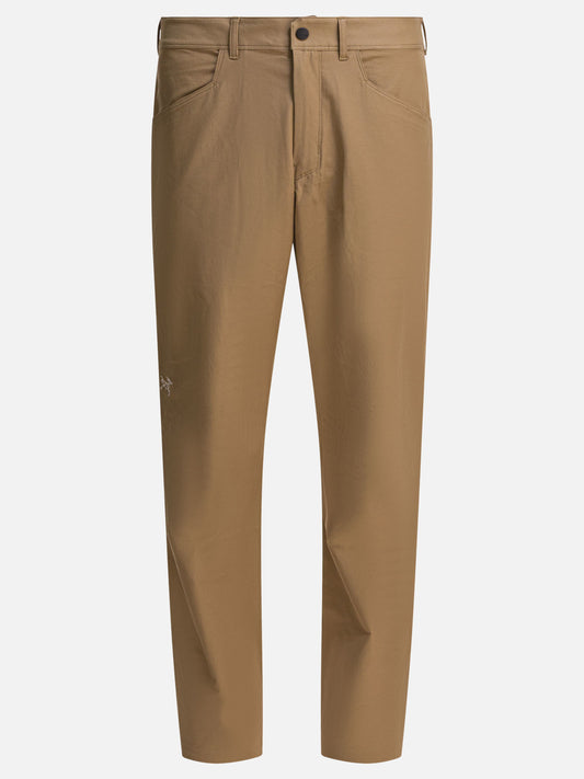 Pantaloni tecnici Tinta unita  Beige - Arc'teryx Uomo | PLP | VIETTI Online Store 
