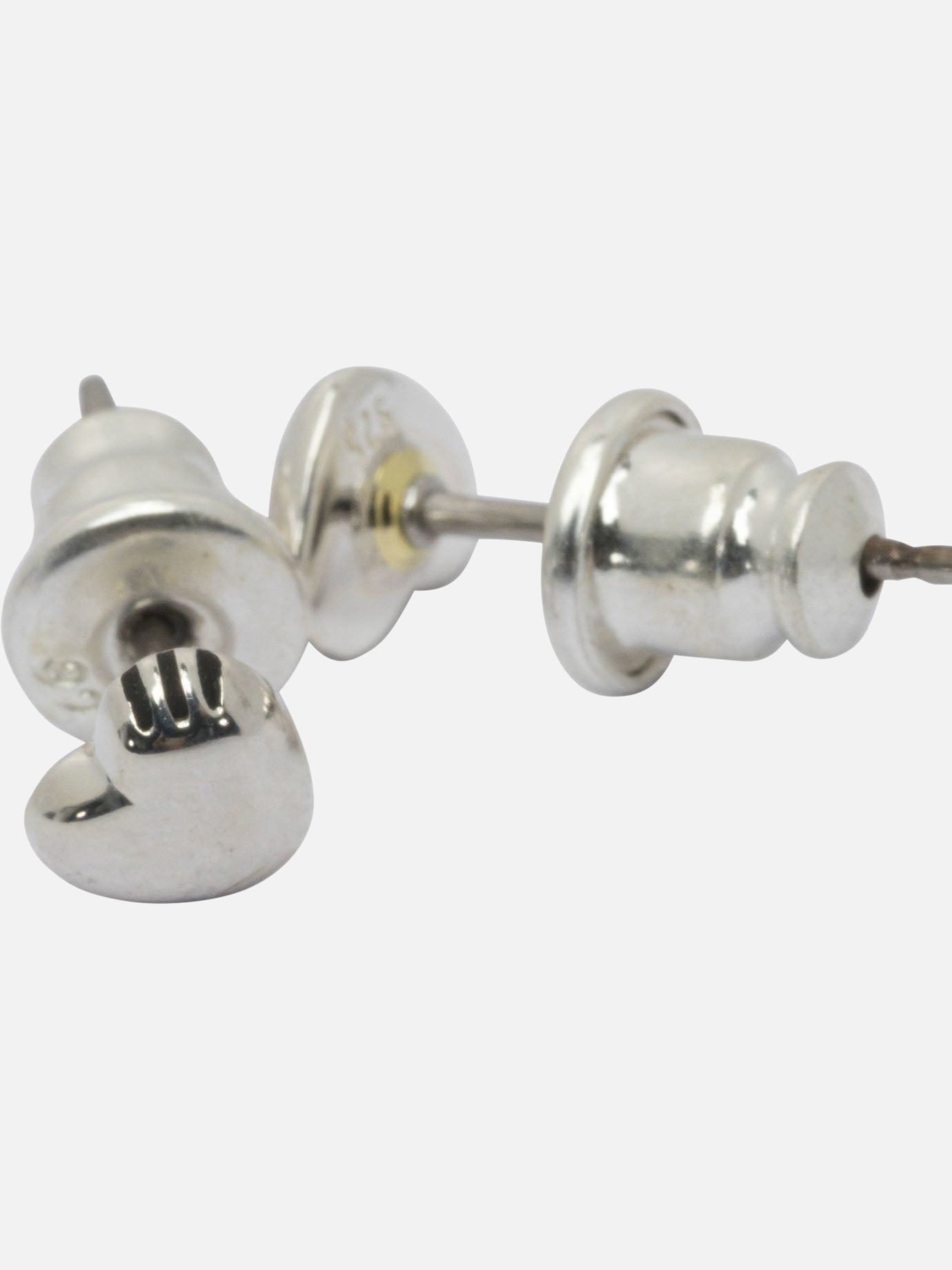Human Made Heart earrings Silver