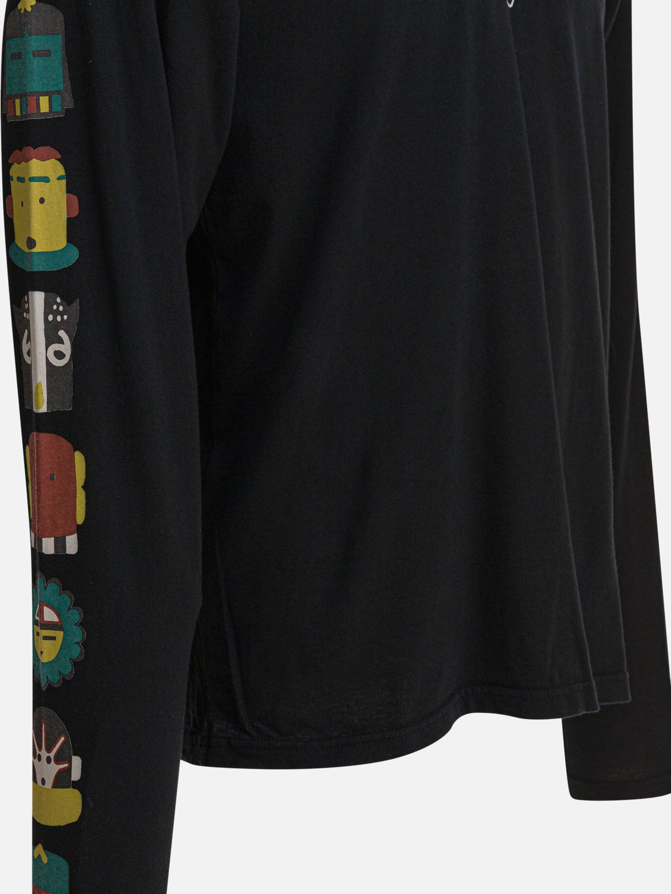 T-shirt girocollo Print  Nero - KAPITAL Uomo | PDP | VIETTI Online Store | Zoom-Modal_4
