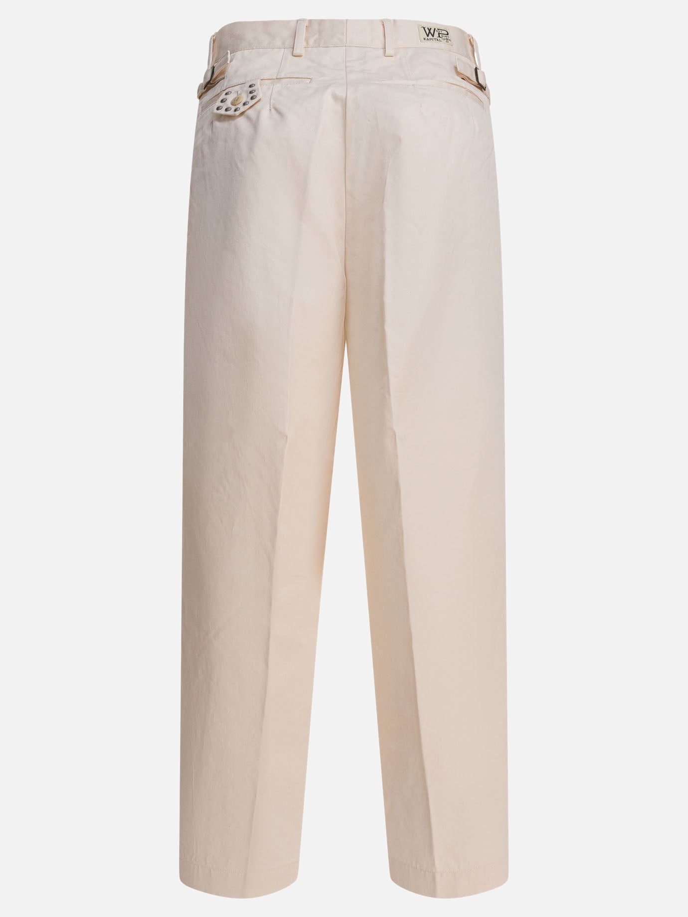 Pantaloni casual Solid colour  Beige - KAPITAL Uomo | PDP | VIETTI Online Store | thumbnail_2