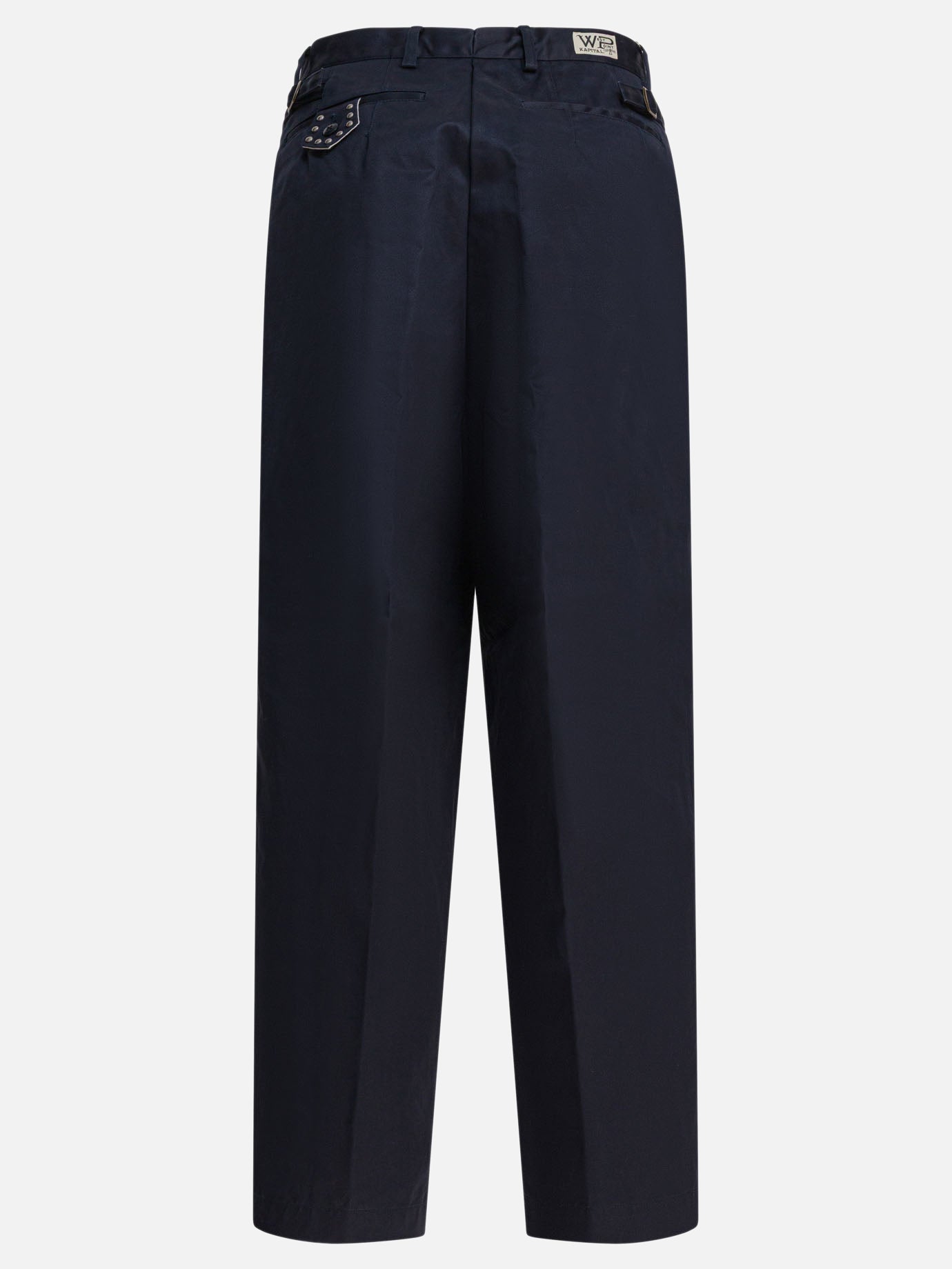 Pantaloni casual Solid colour  Blu - KAPITAL Uomo | PDP | VIETTI Online Store | Zoom-Modal_2
